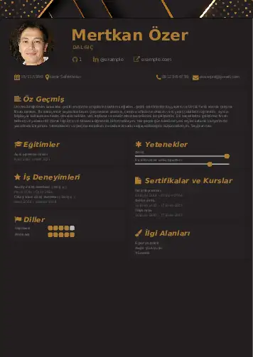 Dalgıç CV Örnekleri cv indir